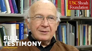 Holocaust Survivor and Nobel Prize-Winning Chemist | Roald Hoffmann | USC Shoah Foundation