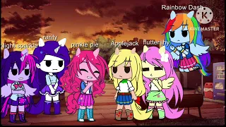 Pinkie: I never did get to that pony’s name Girls: CHEESE SANDWICH! |Gacha Club|