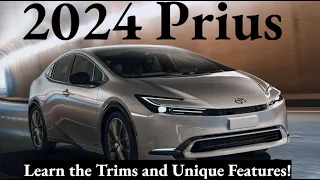 2024 Toyota Prius: Trims, Key Features, and More!