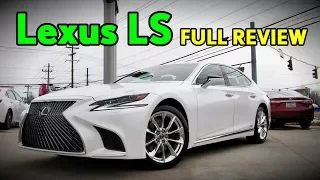2018 Lexus LS 500: FULL REVIEW | LS 500h & F-Sport