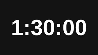 1 Hour 30 Minute Timer - 90 Minute Countdown Timer