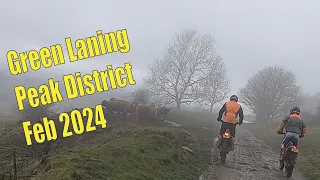 Green Laning Peak District 2024, KTM Beta Honda