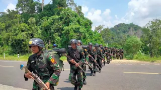 Siswa Dikmaba TNI-AL 43/2 Ta.2023 Lattek Berganda Di Hutan Purboyo Malang Like And Subscribe 👍