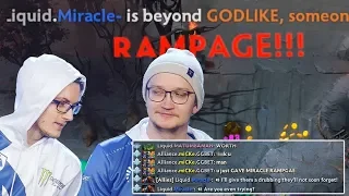 MIRACLE vs MATUMBAMAN - RAMPAGE WITH ANTI-MAGE IS HIS DAILY JOB