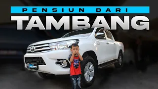 SEPERTI BARU KELUAR DEALER | Salon Mobil Full Detailing Toyota Hilux 4x4 Bekas Tambang | 60 MENIT !!