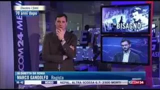 TGcom24 - "Dentro i fatti" del 26-4-2015 dedicato a "Bisagno"