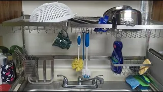 WiseWater Over The Sink Dish Drying Rack Review, Overall, a Nice Design That Works as Advertised