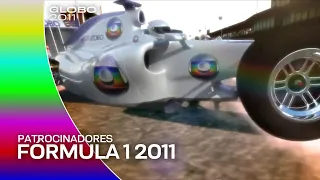 Patrocinadores • Fórmula 1 2011 | Globo (2011)