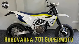 Husqvarna 701 Supermoto. Fun Factor.