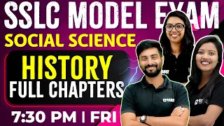 SSLC Social Science | History | All Chapters in One Live | Exam Winner SSLC