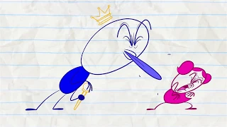 Rocks Paper Scissors Oh My! - Pencilmation | Animation | Cartoons | Pencilmation