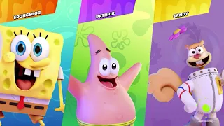 Nickelodeon All Star Brawl spongebob vs sandy and patrick  zegtendo gameplay#1