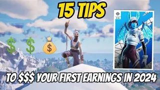 15 Pro Fortnite Tips to Earn Your First Earnings In 2024