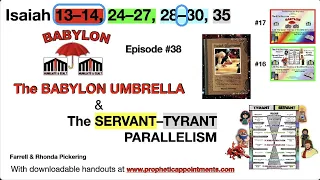 EP 38 Isaiah 13-35 Babylon Umbrella & Arch Tyrant vs. The True Servant - Come Follow Me