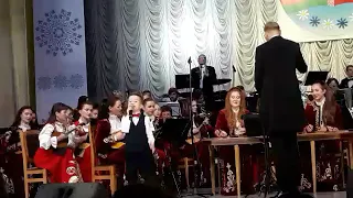 "Вдоль по Питерской" Дмитрий Пуховский (7 лет) с Могилевским и Брянским оркестрами.