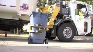 Winnipeg's Automated Recycling and Garbage Collection - September 28, 2012 - Winnipeg, Manitoba