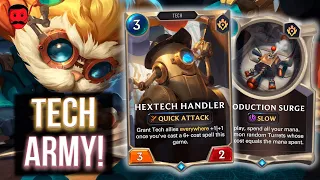 Jayce + Heimer build the Tech Army!  |  Deck Guide & Gameplay  |  Legends of Runeterra