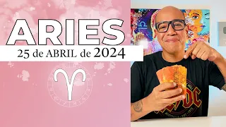 ARIES | Horóscopo de hoy 25 de Abril 2024 | Piensa mal y acertarás aries