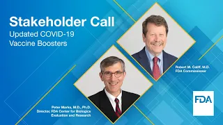 Stakeholder Call: Updated COVID-19 Vaccine Boosters