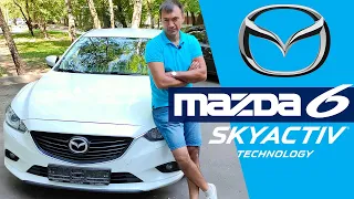 Mazda 6 GJ Рестайлинг Skyactiv. Стоит ли купить Мазда 6 с пробегом б/у. Как проверить