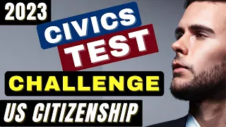 ✅ 2023, American Citizenship, ▶️100 Civics Questions, 2008 Version, US Citizenship Test, N400, 21