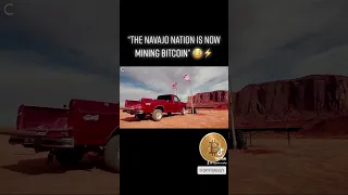 “THE NAVAJO NATION IS NOW MINING BITCOIN” 😳⚡️#bitcoin #crypto #bitcoinmining