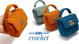 محفظه كروشيه موديل سهل وبسيط Crochet wallet Dompet rajutan Cartera de ganchillo Кошелек крючком