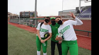 OREGON SOFTBALL | Game Day Vlog 1