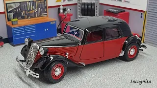 Citroen Traction Avant 15 CV - Burago - 1/24