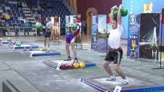 Kettlebell World Championship 2013 (Russia) wc 73kg (Long cycle)