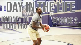 DAY IN THE LIFE OF A D1 BASKETBALL PLAYER | JOURNEY TO GOING PRO EP.2