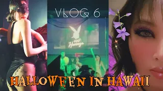 VLOG 6| waikiki halloween block party, bacchus, next door, aether, gen bbq, best nightlife hotspots