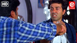 5 बजे के बाद देवा की अदालत शुरू होती है | सनी देओल की खतरनाक लड़ाई | sunny deol danger dialogue