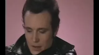 Adam Ant - Interview, behind the scenes (Vive Le Rock era 1985)