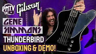 Gibson Gene Simmons G2 Signature Thunderbird! - Unboxing & Demo Of The Demons Sig!