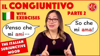 IL CONGIUNTIVO Part 2 - How to Use the Subjunctive Mood in Dependent Clauses | Learn Italian Grammar