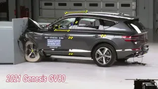 New 2021 Genesis GV80 SUV earns highest safety award - Top Safety