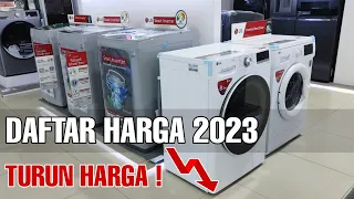 Turun Harga ❗❓- Daftar Harga Mesin cuci LG 2023