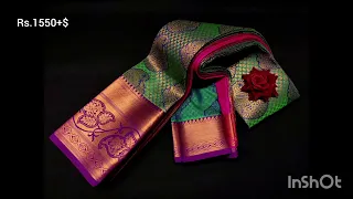 Samutrika nd Vastrakala type wedding birdal saree|elampillai sarees#elampillaisarees #trending