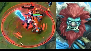 Trundle vs Mordekaiser Lv 1...