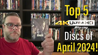 Top 5 4K UHD Blu-ray Discs of April 2024!