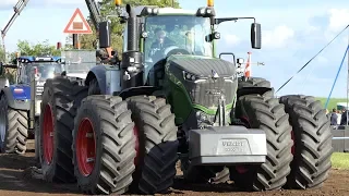 Fendt 1050 Vario w/ Duals Pulling The Heavy Sledge to the Max in Linde | Tractor Pulling DK