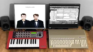 Pet Shop Boys It’s A Sin instrumental synth cover Clavia Nord Modular G1 Atari ST Steinberg Cubase