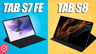 Qual melhor TABLET SAMSUNG em 2022? // Galaxy Tab S7 FE vs. Galaxy Tab S8