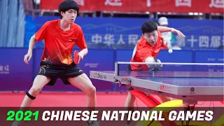 Ma Long/Wang Chuqin vs Zhao Zhaoyan/Sun Zheng | MD 1/8 | 2021 Chinese National Games