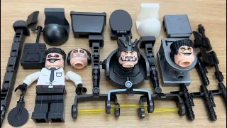 Lego Skibidi toilet | Detainer Astro toilet VS Buzzsaw mutant | UFO skibidi toilet unofficial lego