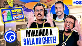 DIVA DEPRESSÃO AO VIVO: SE O CHEFE VIAJA, A GENTE CAUSA MAIS AINDA | DiaTV