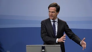 Integrale persconferentie MP Rutte van 13 januari 2017