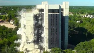 Higgins Residence Hall @ Western Illinois University - Controlled Demolition, Inc.