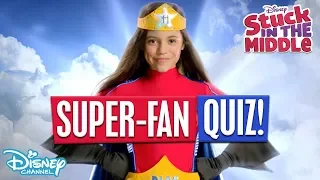 Superfan Quiz!  | 👨‍👩‍👧‍👦Stuck in the Middle | Disney Channel Africa